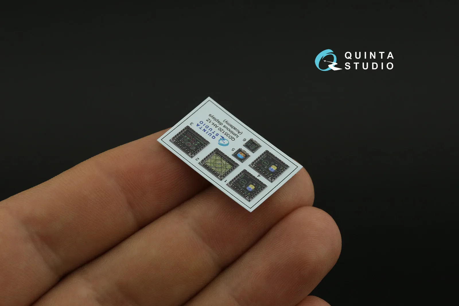 1/35 Quinta Studio AH-1Z luminous displays for QD 35119/QDS-35119 sets (Academy) QD 35120