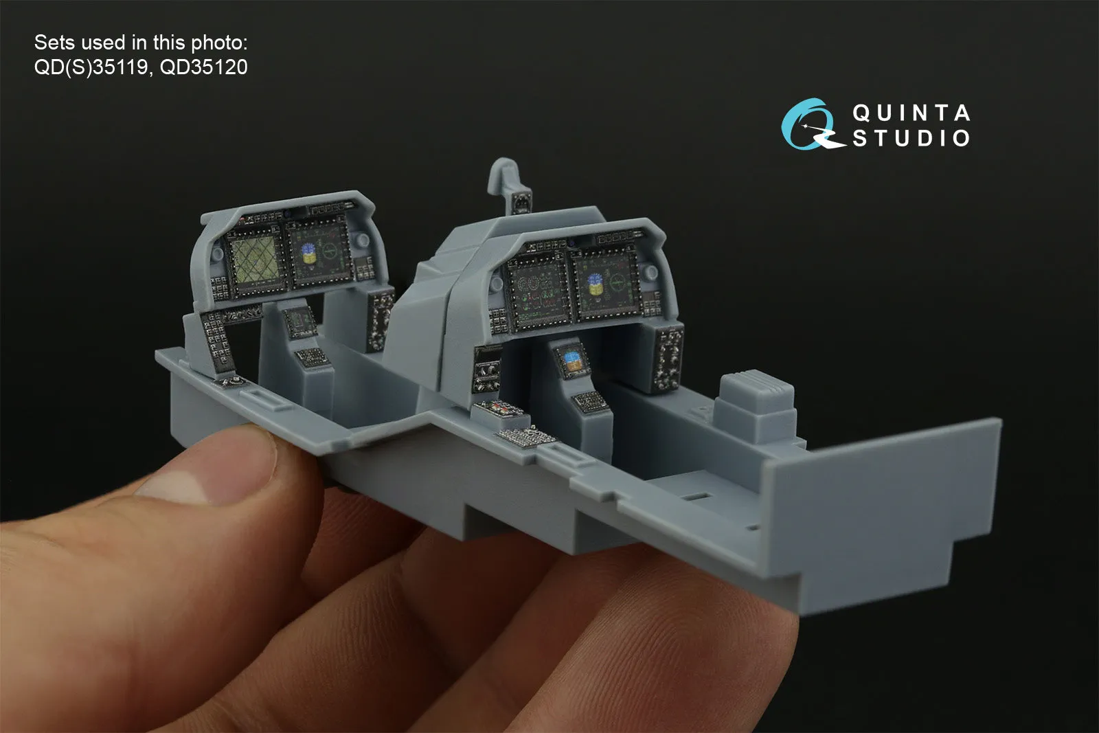 1/35 Quinta Studio AH-1Z luminous displays for QD 35119/QDS-35119 sets (Academy) QD 35120