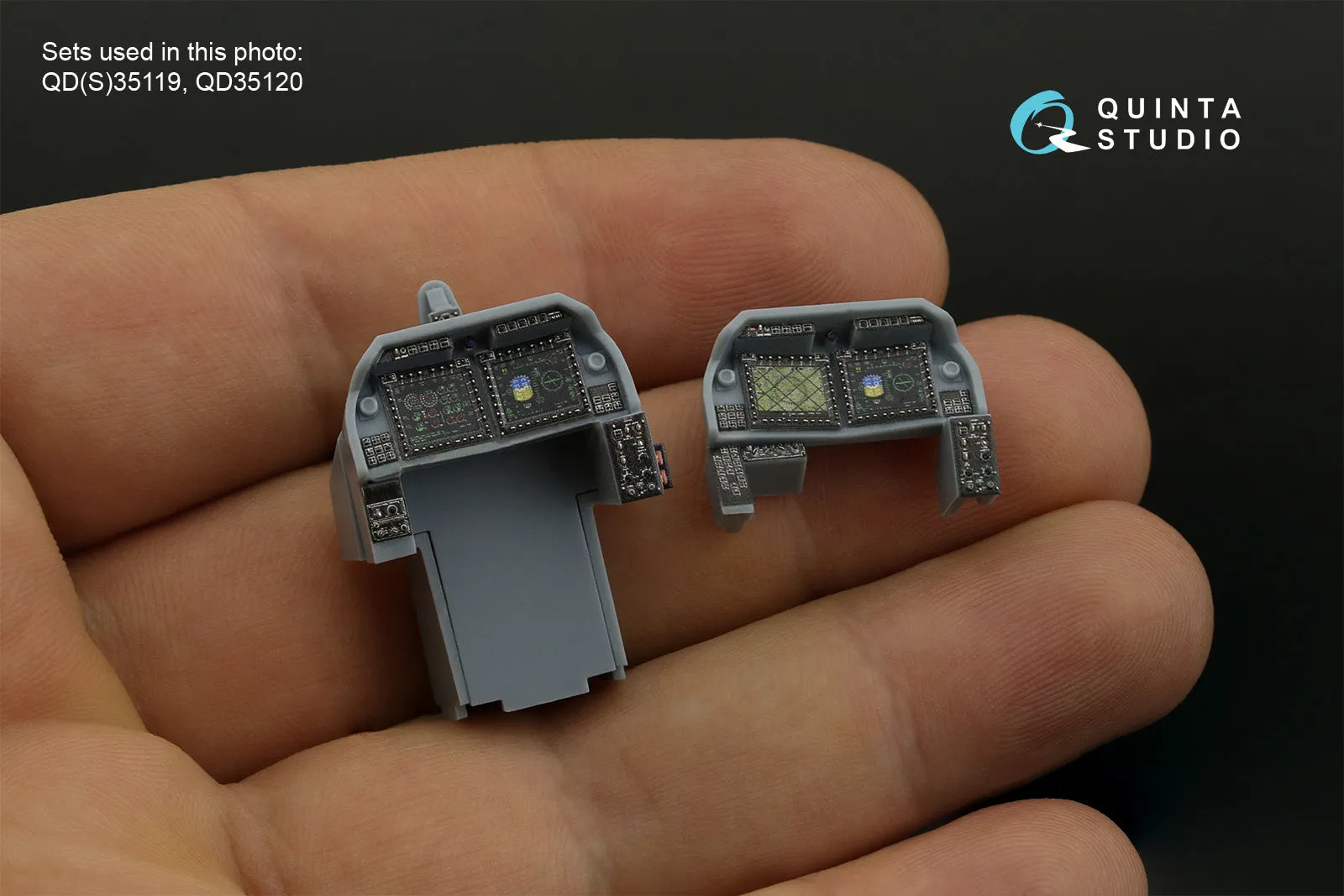 1/35 Quinta Studio AH-1Z luminous displays for QD 35119/QDS-35119 sets (Academy) QD 35120