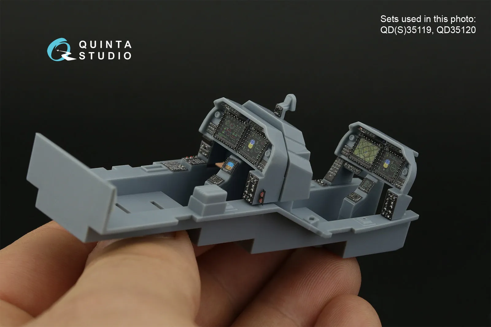 1/35 Quinta Studio AH-1Z luminous displays for QD 35119/QDS-35119 sets (Academy) QD 35120