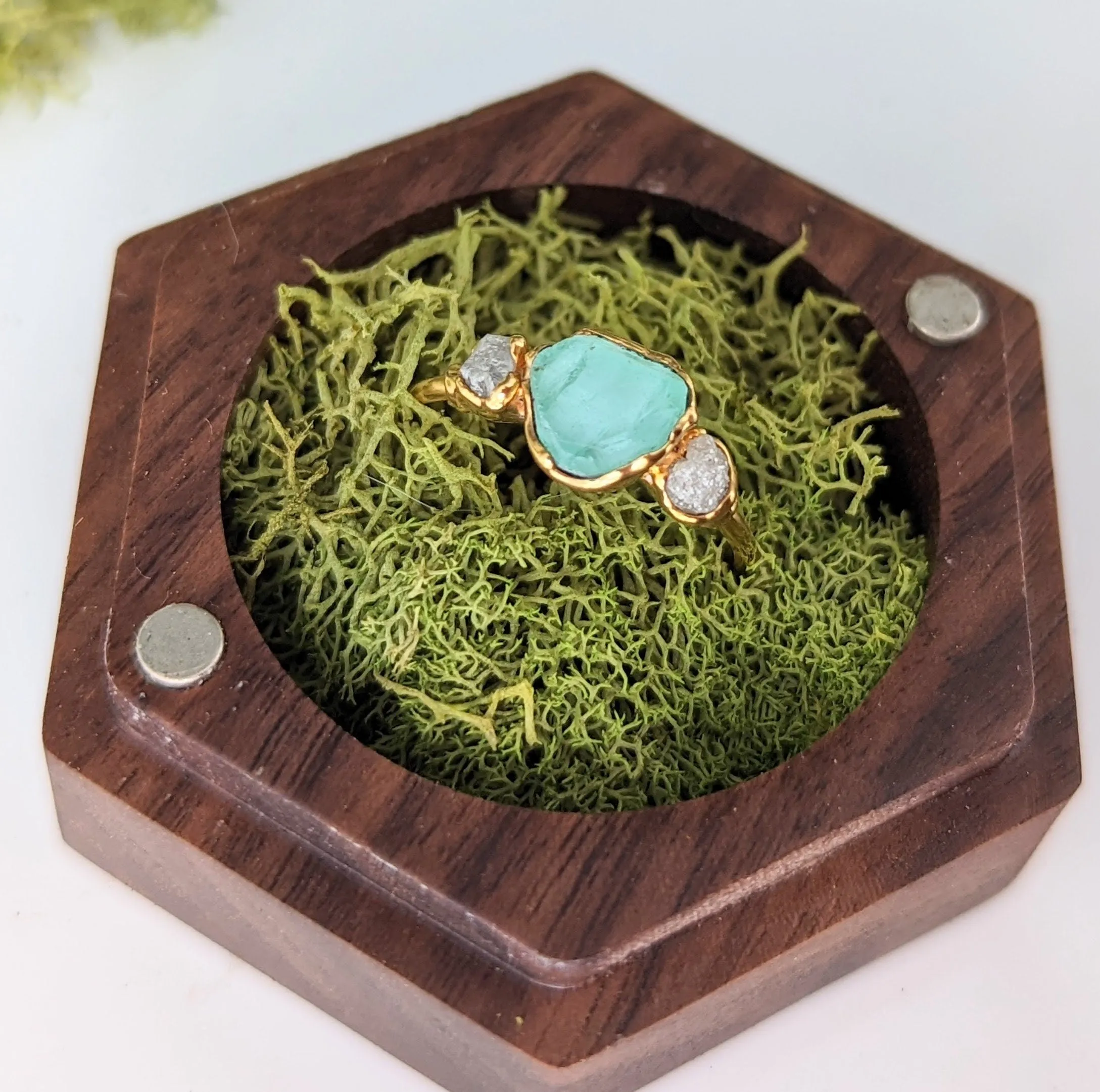 ADD-ON - Wooden ring gift box