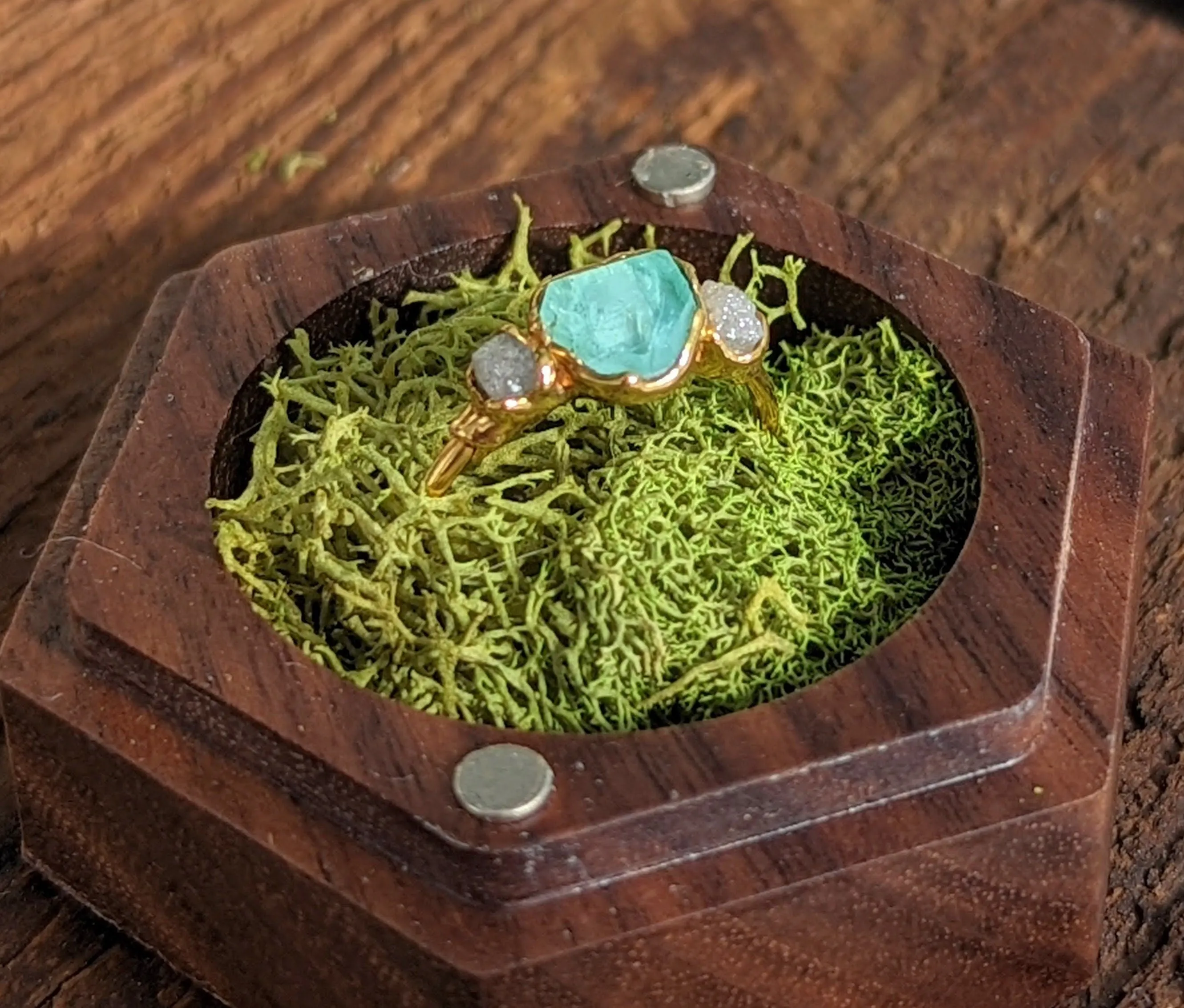 ADD-ON - Wooden ring gift box