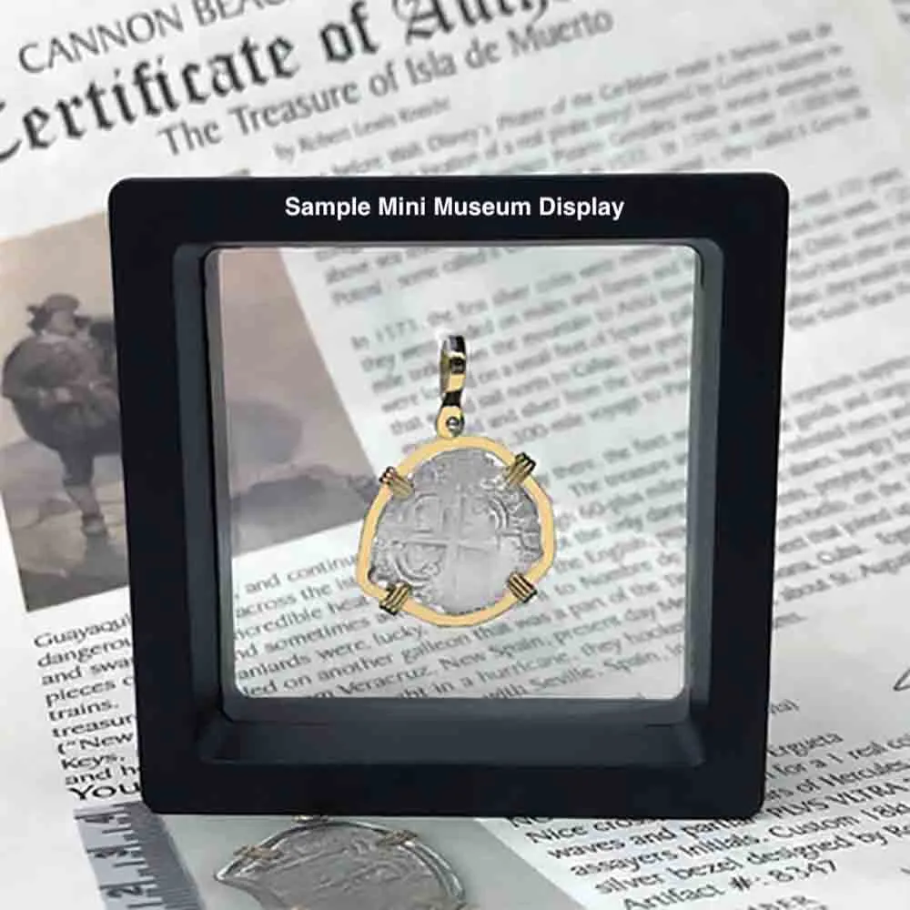 Biblical Widow's Mite in a Sterling Silver Pendant | Artifact #3706