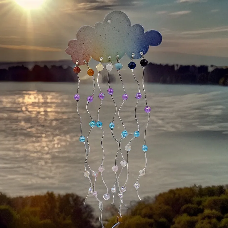 Chakra - Cloud - Sun catcher