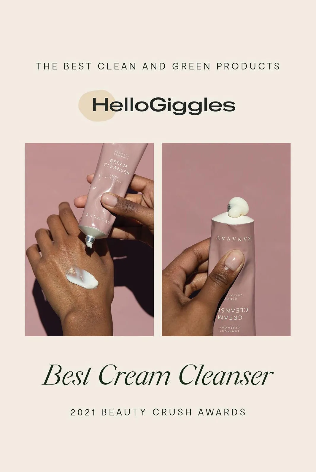 Cream cleanser – luminous ceremony