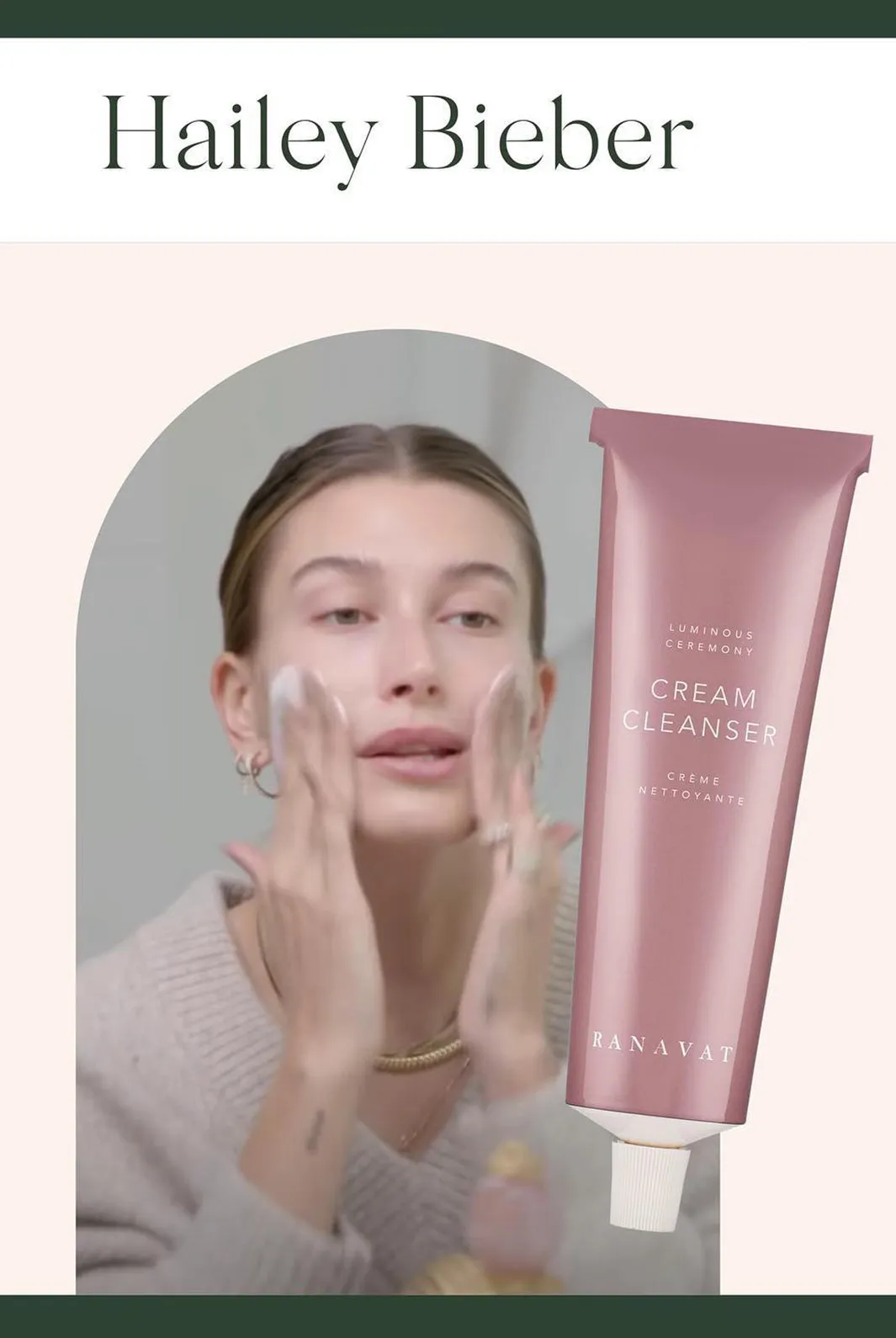 Cream cleanser – luminous ceremony