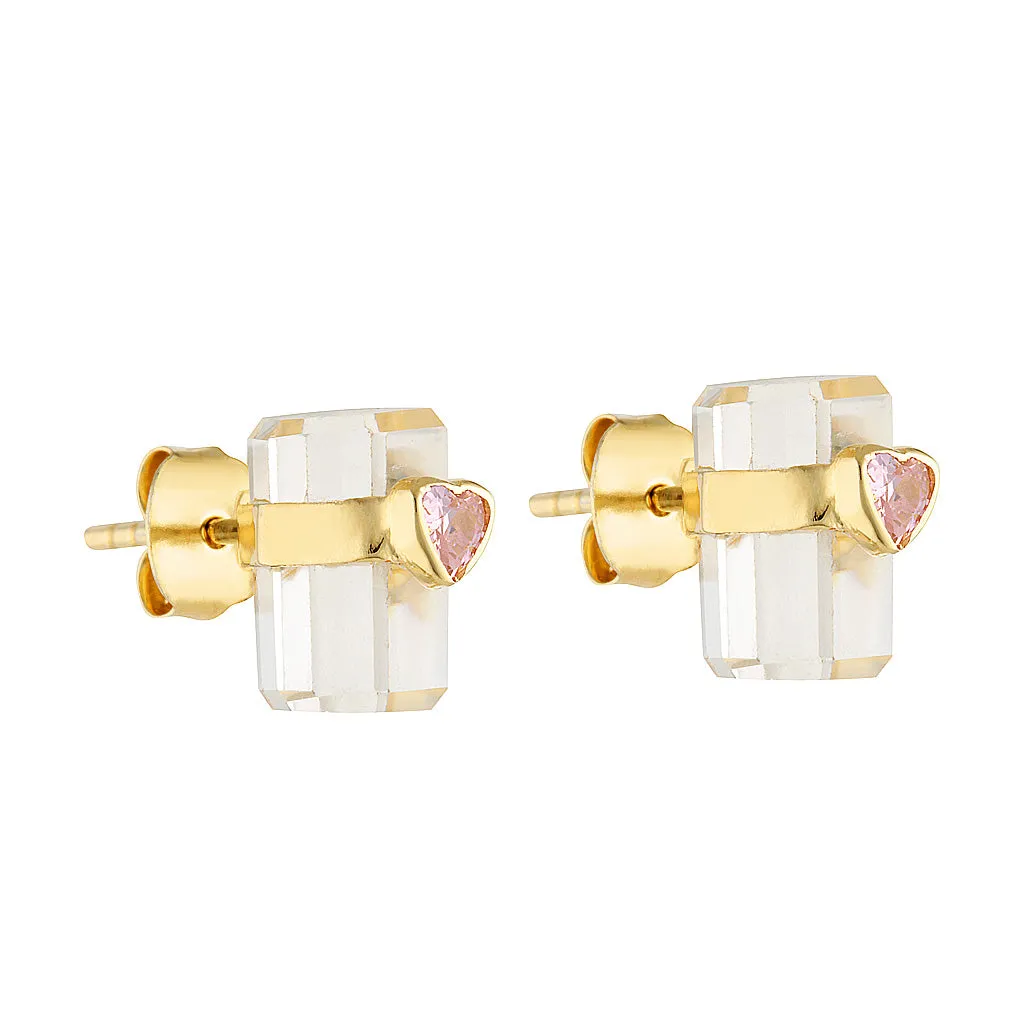 Crystal Quartz Earrings