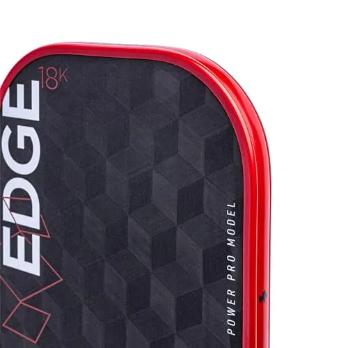 Diadem Edge 18K Power Pro Thermoformed Pickleball Paddle USAPA Approved | 18K Carbon Fiber Face for Spin & Control | 16mm Control Paddle