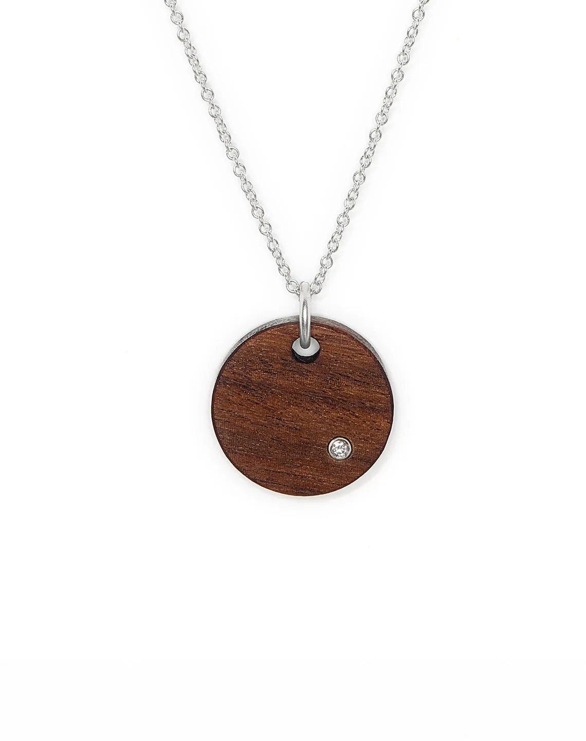 DIAMOND ROUND - White Gold
