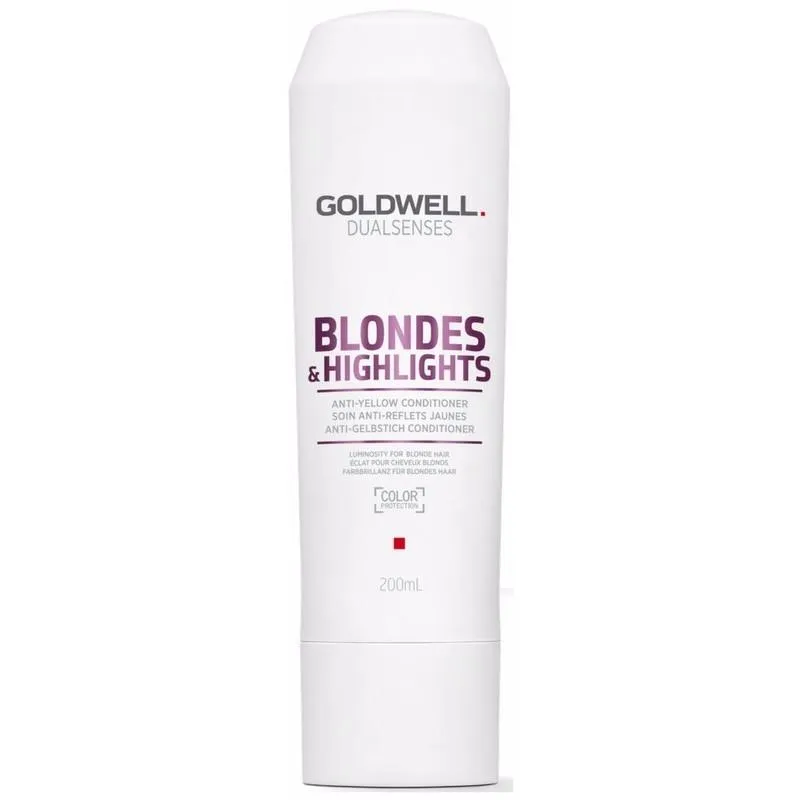 Goldwell Dualsenses Blondes & Highlights Anti-yellow Conditioner 10.1 Oz