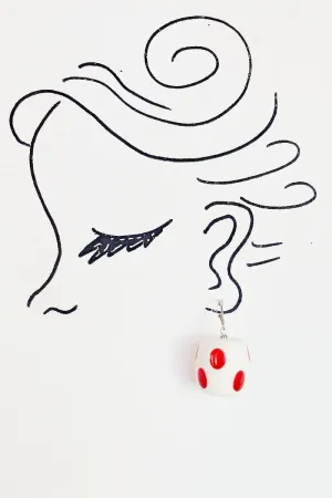 Handpainted Dot Earrings