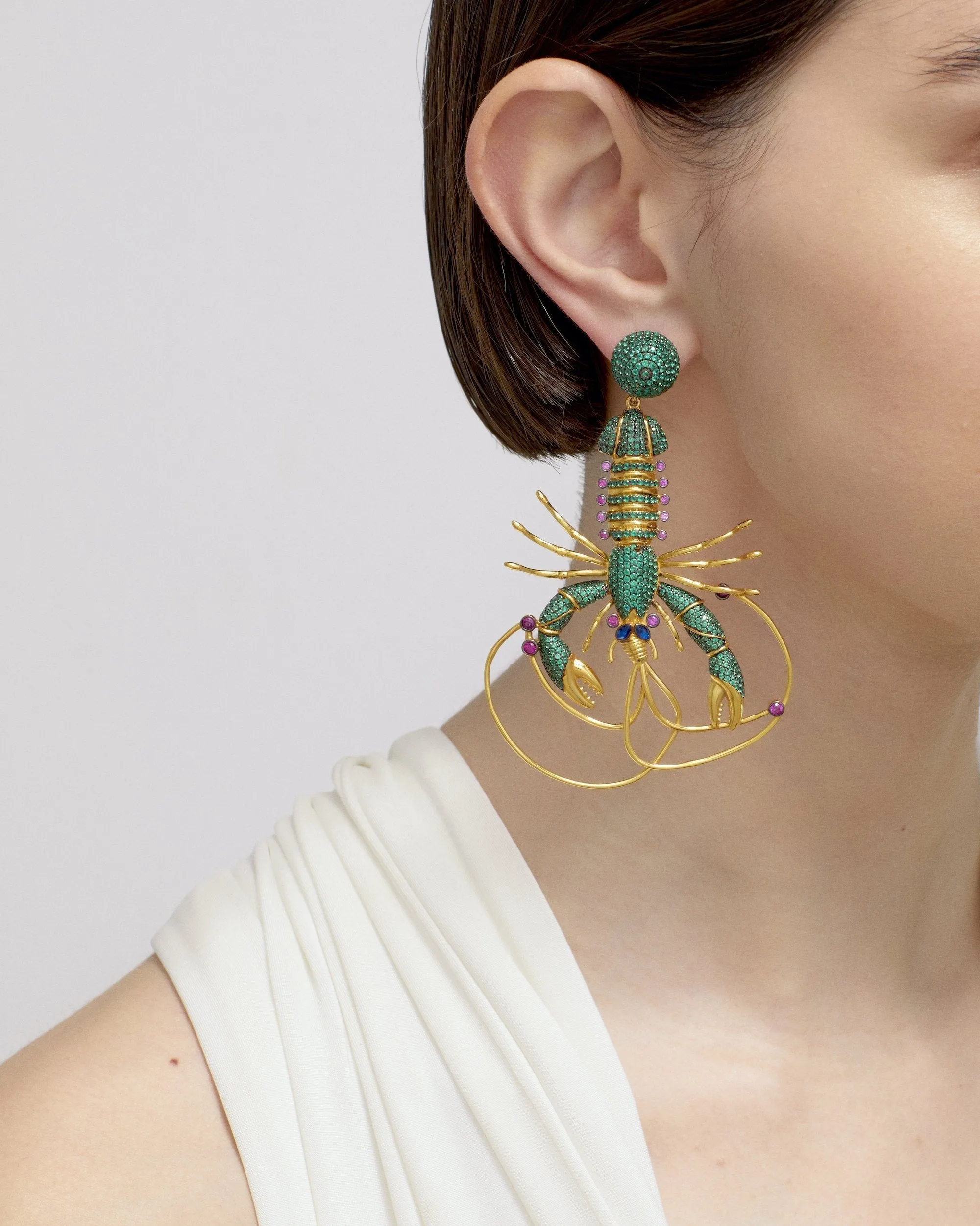 LOBSTER ST.BARTS EARRINGS