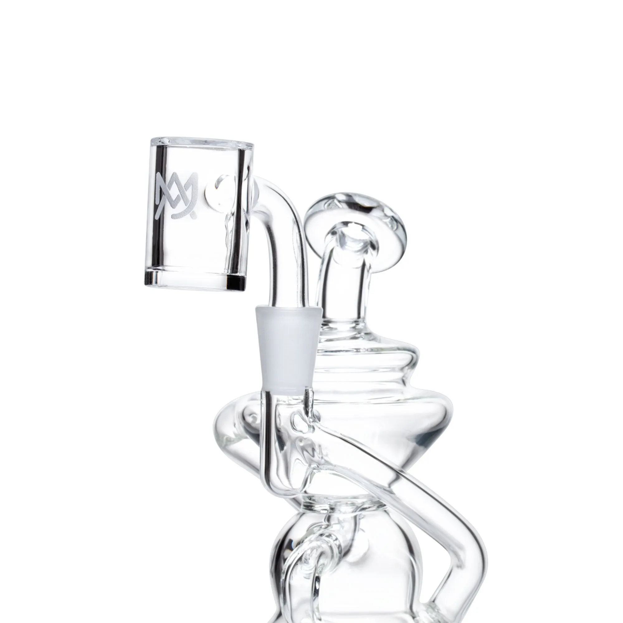 MJ Arsenal Premium Full Weld Clear Quartz Banger