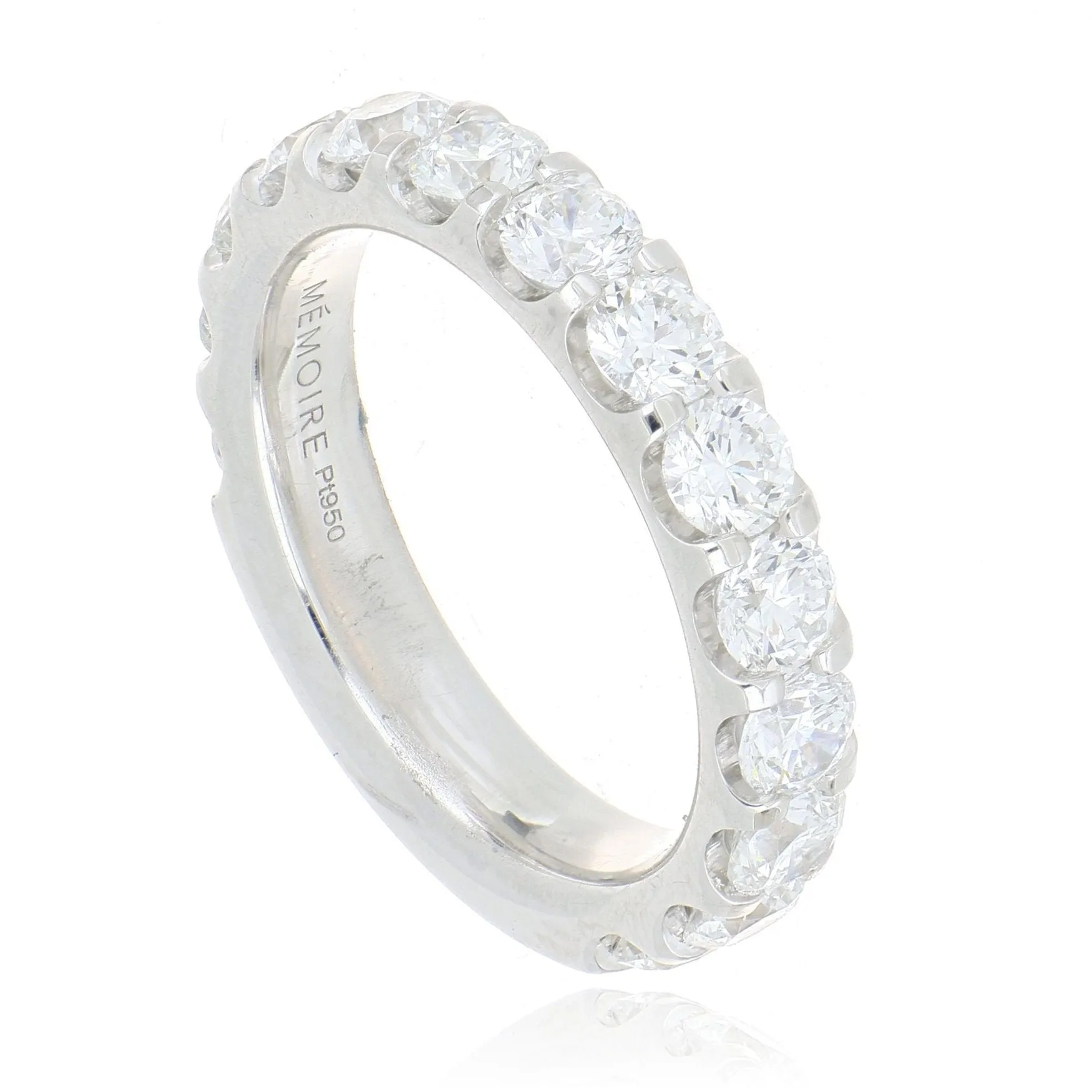 Platinum Odessa 3/4 Diamond Ring