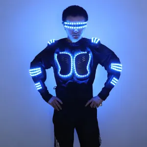 RGB Luminous Robot Suit