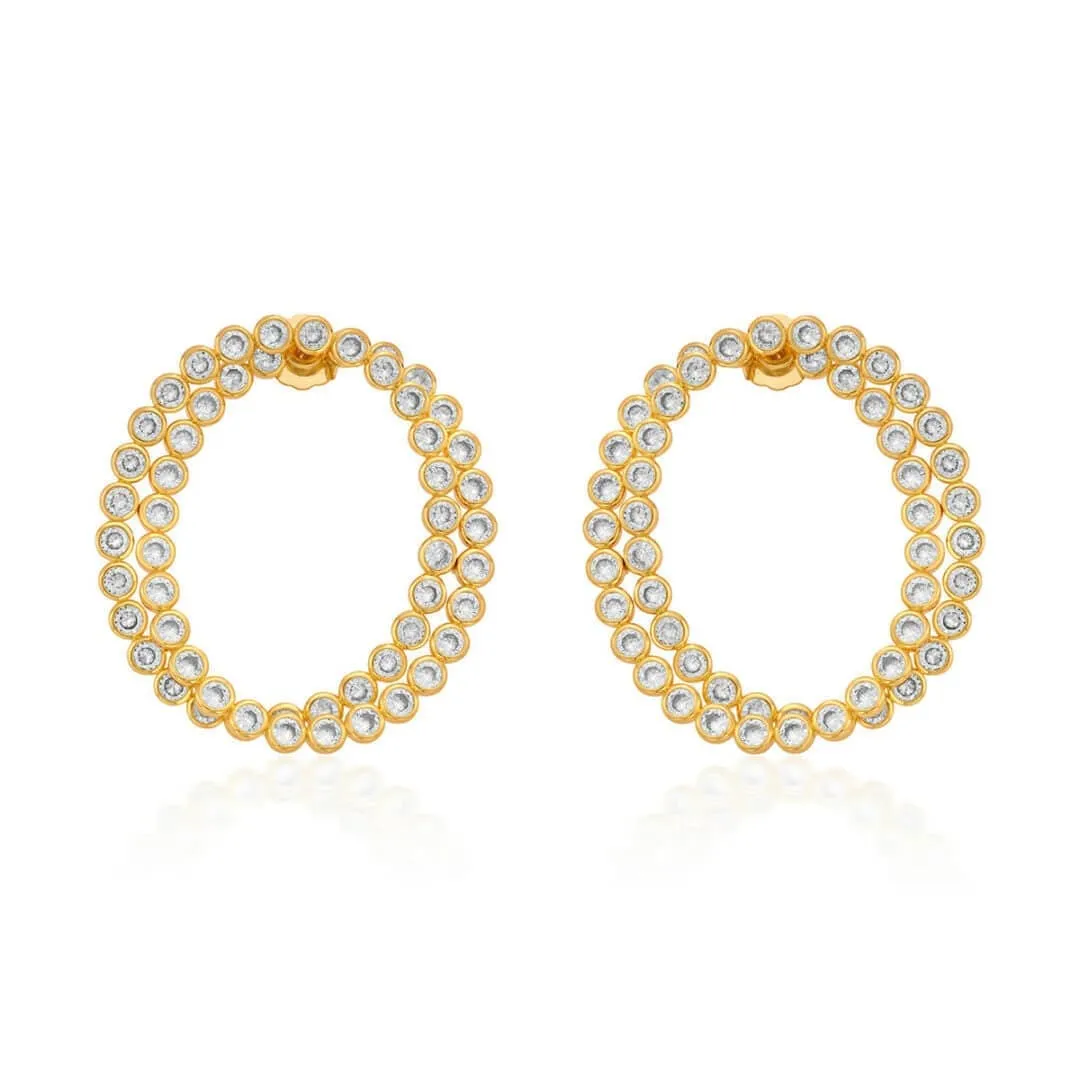 Ruhaniyat Luminous CZ Earrings