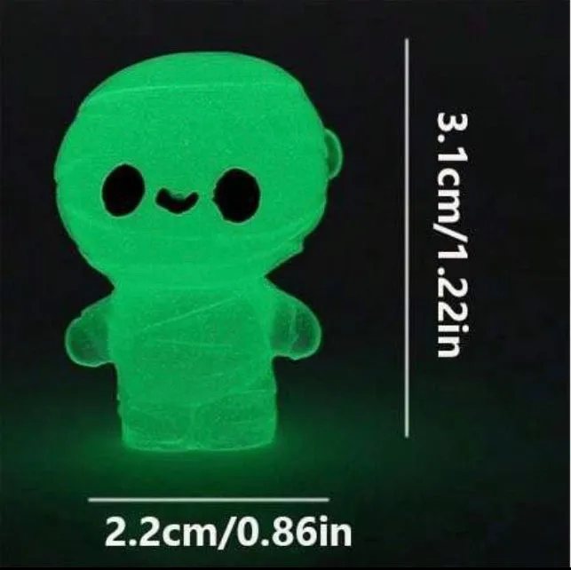Spooky Miniature Luminous Figures