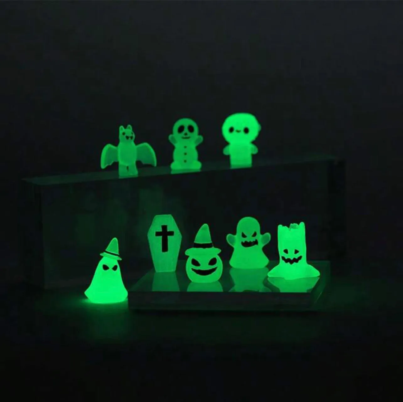 Spooky Miniature Luminous Figures