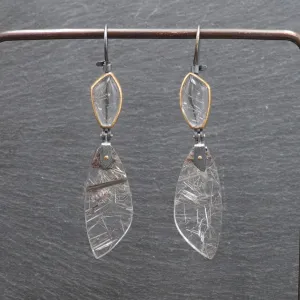 Tourmalated Quartz Earrings