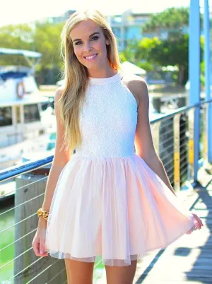 Two Tone Cocktail Dresses,Cute Sweet 16 Dress,Short Sweet 16 Dress,CD00036